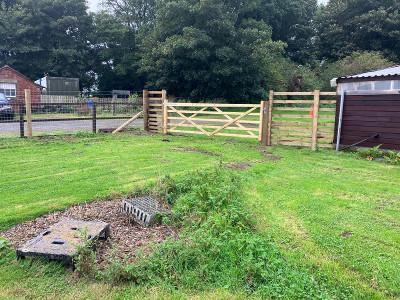 Secure Dog Training Area 